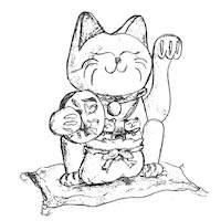 Maneki-neko.