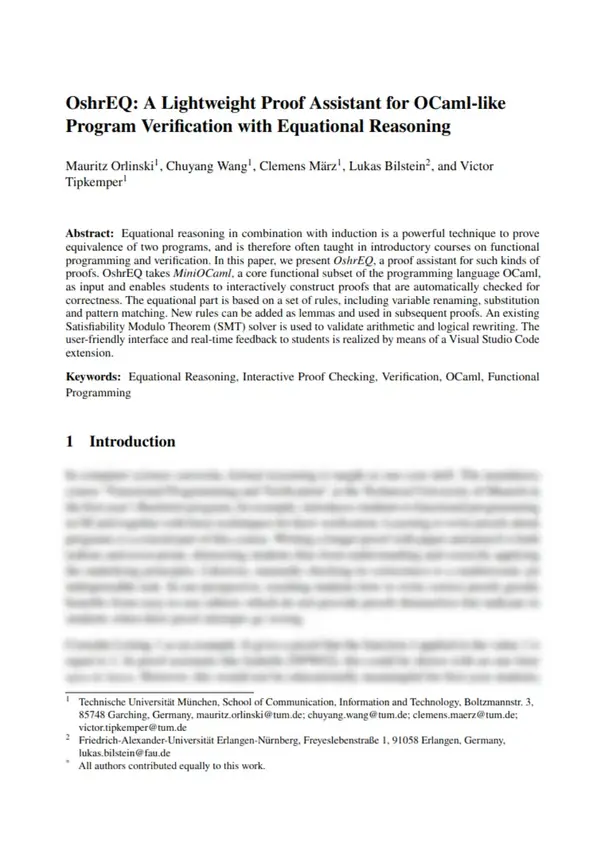 OshrEQ Paper Front Page.